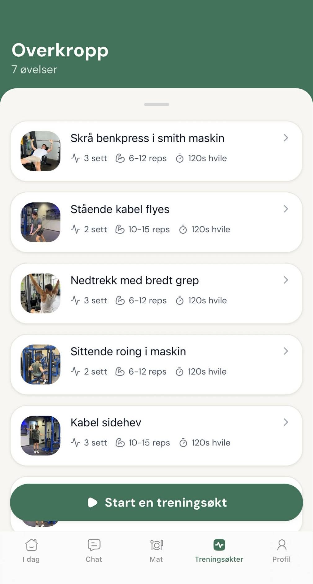 Treningsprogram